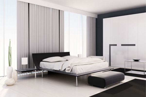 Phòng ngủ phong cách thiết kế nội thất tối giản 2